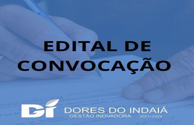 EDITAL N.º 013/2023 DE CONVOCAÇÃO