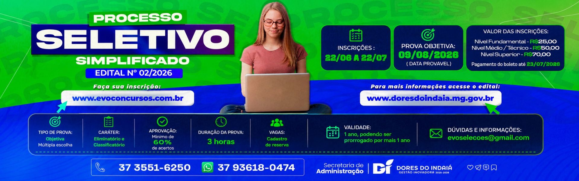 Processo Seletivo Público nº 002/2026