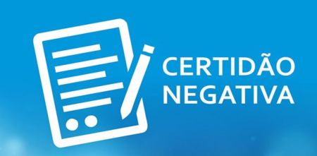 CERTIDÃO NEGATIVA ON LINE