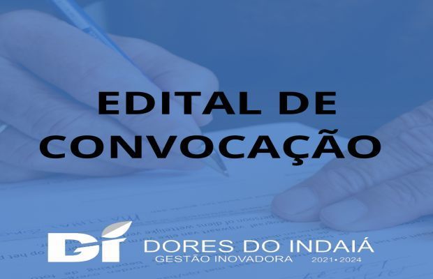 EDITAL N.º 015/2022 DE CONVOCAÇÃO
