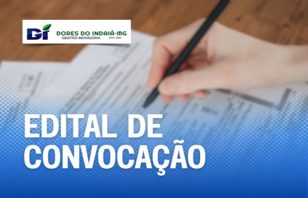 EDITAL N.º 003/2023 DE CONVOCAÇÃO