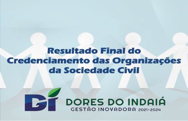 RESULTADO FINAL DO CREDENCIAMENTO DAS ORGANIZAÇÕES DA SOCIEDADE CIVIL