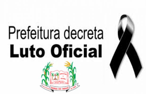 Prefeitura Decreta Luto Oficial de 3 dias