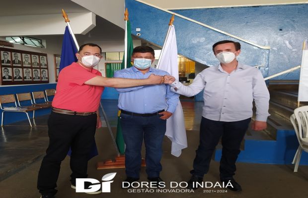 Oficialização da entrega do maquinário doado pela CODEVASF