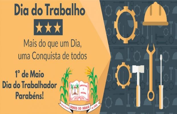 1º DE MAIO- Dia do Tabalhador