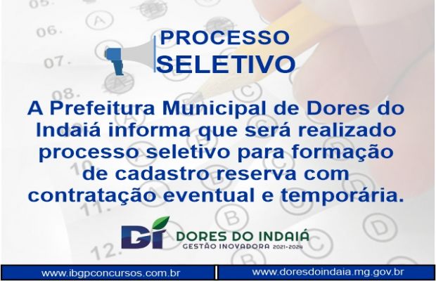 PROCESSO SELETIVO SIMPLIFICADO 